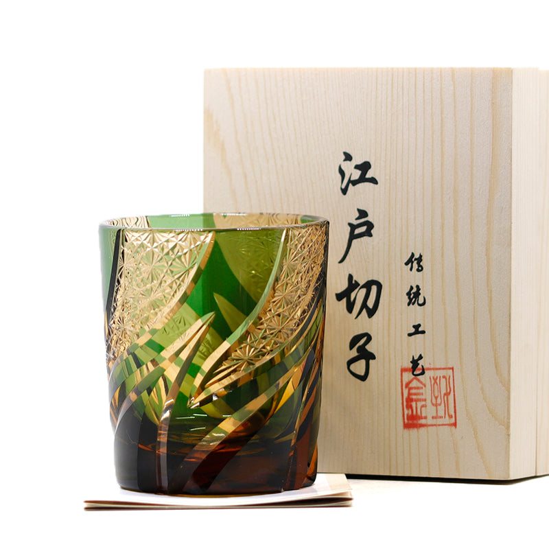 Edo Kiriko Japanisches Kristallglas